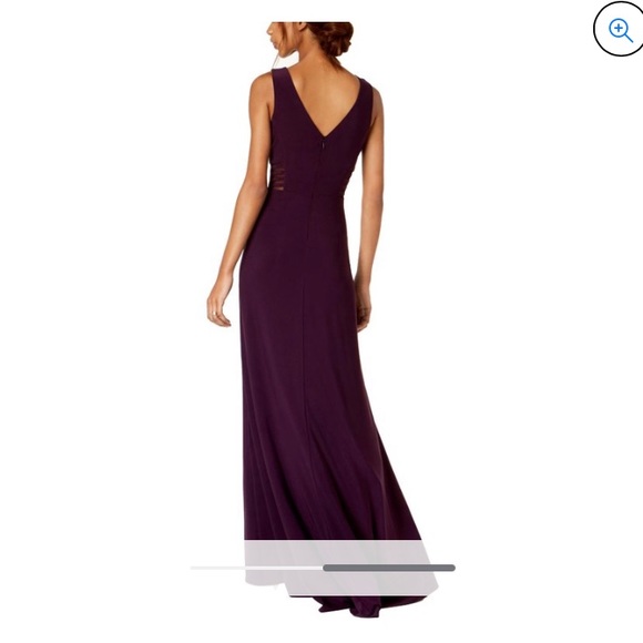 Morgan and Co Mesh Insert Dress - Picture 3 of 3